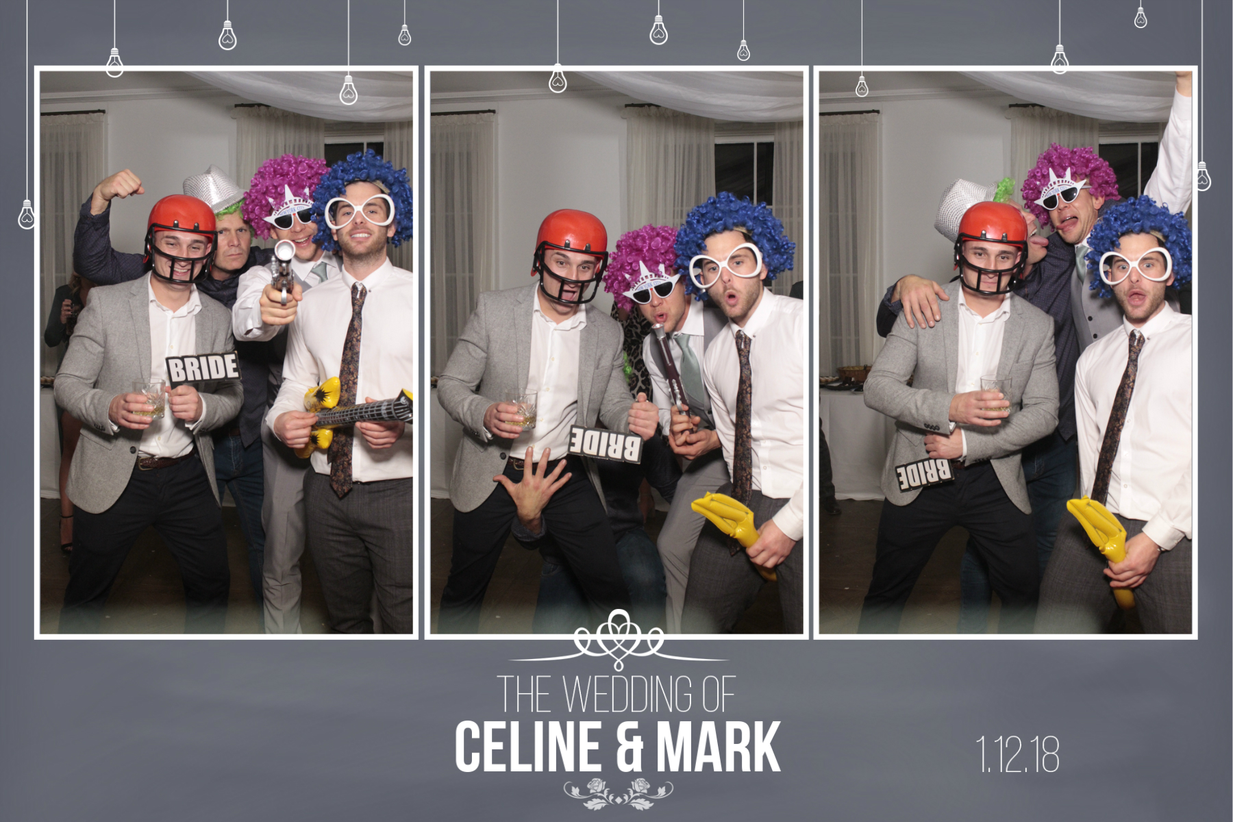 Mark and Celine's Wedding | View more photos from the event at gallery.myphotoboothexperience.co.uk/u/MyPhotoBoothExperienceLtd/Mark-and-Celines-Wedding